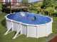 Gre Atlantis Ovalada 500x300x132cm - Piscina desmontable de acero