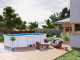 Gre Atlantis Ovalada 500x300x132cm - Piscina desmontable de acero