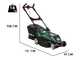Bosch AdvancedRotak 40-650 - Cortac&eacute;sped el&eacute;ctrico - Corte 40 cm - 1800W