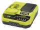 Ryobi RC18180 - Cargador ultrarr&aacute;pido 18V - 4,0 Ah