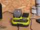 Ryobi RC18180 - Cargador ultrarr&aacute;pido 18V - 4,0 Ah