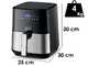 DCG FR3605D - Freidora de aire 5 LT Digital