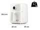 Girmi FG86 Ecofrit Easy - Freidora de aire digital