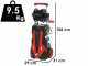 GeoTech Blasty 180 - Hidrolimpiadora con lanza profesional + Kit patio y desatascadora - 180 bar - 450 l/h