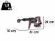 AL-KO PW 1850 - Pistola hidrolimpiadora de bater&iacute;a - 18V/2,5 Ah