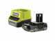 Ryobi RY18BI150B-0 - Inversor 18V 2Ah - Potencia 150 W - Funci&oacute;n cargador de bater&iacute;as