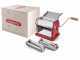 Imperia Gran Gourmet Rojo - M&aacute;quina para hacer pasta manual INOX