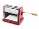 Imperia Gran Gourmet Rojo - M&aacute;quina para hacer pasta manual INOX
