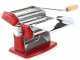 Imperia iPasta T.2/6,5 mm Roja - M&aacute;quina de hacer pasta manual INOX