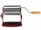 Imperia iPasta T.2/6,5 mm Roja - M&aacute;quina de hacer pasta manual INOX
