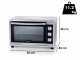 Ariete Bon Cuisine 450 - Horno el&eacute;ctrico ventilado con asador - 45L 1800W