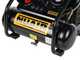 Nuair Siltek TB 6 - Compresor de aire el&eacute;ctrico port&aacute;til monof&aacute;sico silencioso, sin aceite - Motor 1.5 HP - 6 L