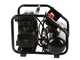 Nuair Siltek TB 6 - Compresor de aire el&eacute;ctrico port&aacute;til monof&aacute;sico silencioso, sin aceite - Motor 1.5 HP - 6 L