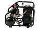 Nuair Siltek TB 6 - Compresor de aire el&eacute;ctrico port&aacute;til monof&aacute;sico silencioso, sin aceite - Motor 1.5 HP - 6 L