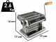 Imperia New Titania iPasta T.2/6,5 mm - M&aacute;quina de hacer pasta manual INOX