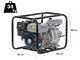 BullMach NERINA 80 - Motobomba de gasolina - Para agua sucia - con racores de 80 mm