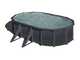 Gre Kea Ovalada 500x300x120cm - Piscina desmontable de acero