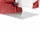 Berkel Home Line Plus 200 Rojo Mate - Cortadora de fiambre con cuchilla de 195 mm