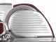 Berkel Home Line Plus 200 Rojo Mate - Cortadora de fiambre con cuchilla de 195 mm