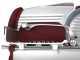 Berkel Home Line Plus 200 Rojo Mate - Cortadora de fiambre con cuchilla de 195 mm