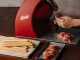 Berkel Home Line Plus 200 Rojo Mate - Cortadora de fiambre con cuchilla de 195 mm