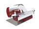 Berkel Home Line Plus 200 Rojo Mate - Cortadora de fiambre con cuchilla de 195 mm