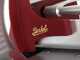 Berkel Home Line Plus 250 Rojo Mate - Cortadora de fiambre con cuchilla de 250 mm