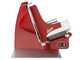 Berkel Home Line Plus 250 Rojo Mate - Cortadora de fiambre con cuchilla de 250 mm