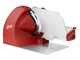 Berkel Home Line Plus 250 Rojo Mate - Cortadora de fiambre con cuchilla de 250 mm