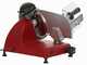 Berkel Red Line 250 Rojo Mate - Cortadora de fiambre con cuchilla de acero de 250 mm