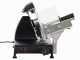 Berkel Red Line 250 Negro Mate - Cortadora de fiambre profesional con cuchilla de acero de 250 mm