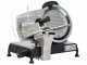Berkel Red Line 250 Negro Mate - Cortadora de fiambre profesional con cuchilla de acero de 250 mm