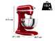 KitchenAid Heavy Duty 5KSM55SXX-EER Roja - Amasadora Planetaria