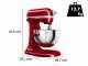 KitchenAid Heavy Duty 5KSM55SXX Roja - Amasadora Planetaria