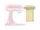 KitchenAid 5KSMPRA - Juego de 3 piezas - Cortador y laminador de pasta