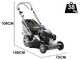 Cortac&eacute;sped autopropulsado Marina Systems HR 54 SH VV - 4EN1 - motor Honda GCVx 170