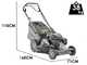 Cortac&eacute;sped autopropulsado Marina Systems HR 54 SH - 4EN1 - motor Honda GCVx 170