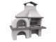 Edilmark Pizza-Party - Barbacoa y horno de obra para le&ntilde;a y carb&oacute;n