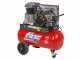 FIAC AB 50/268-2-MC - Compresor de aire el&eacute;ctrico monof&aacute;sico de correa - Motor 2 HP - 50 L