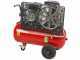 FIAC AB 50/268-2-MC - Compresor de aire el&eacute;ctrico monof&aacute;sico de correa - Motor 2 HP - 50 L