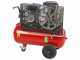 FIAC AB 50/268-2-MC - Compresor de aire el&eacute;ctrico monof&aacute;sico de correa - Motor 2 HP - 50 L