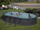 Gre Granada Ovalada 730x375x132cm - Piscina desmontable de acero