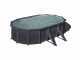 Gre Granada Ovalada 500x300x132cm - Piscina desmontable de acero