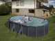 Gre Granada Ovalada 500x300x132cm - Piscina desmontable de acero