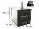 Fontana INC57x45QV - Horno de le&ntilde;a de empotrar
