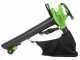Greenworks GD48BVII - Soplador - Aspirador de bater&iacute;a - 48V - BATER&Iacute;A Y CARGADOR NO EST&Aacute;N INCLUIDOS