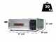 Effeuno EFFE 1 - Horno el&eacute;ctrico para pizza - Una c&aacute;mara