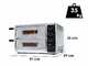 Effeuno EFFE 11 - Horno el&eacute;ctrico para pizza
