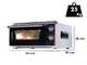 Effeuno Easy Pizza Classic P134H - Horno el&eacute;ctrico para pizza