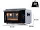 Effeuno Easy Pizza Evolution P134HA - Horno el&eacute;ctrico para pizza - 3600 W